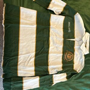 Ireland Green and White Rugby Shirt
